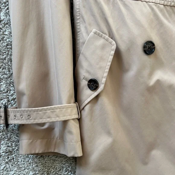 Talbots Tan Trench Coat - Picture 3 of 7